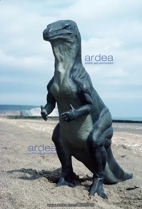 : Prehistoric reconstruction - Iguanandon model : Prehistoric reconstruction - Iguanandon model
