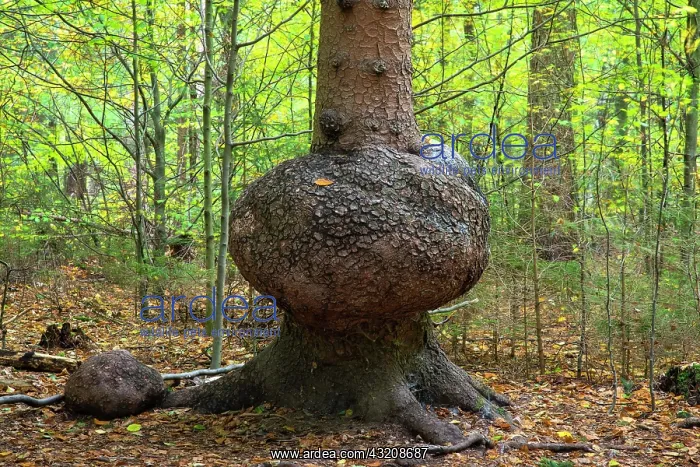: Primeval spruce, Elbe Sandstone Mountains, Saxon : Primeval spruce, Elbe Sandstone Mountains, Saxon