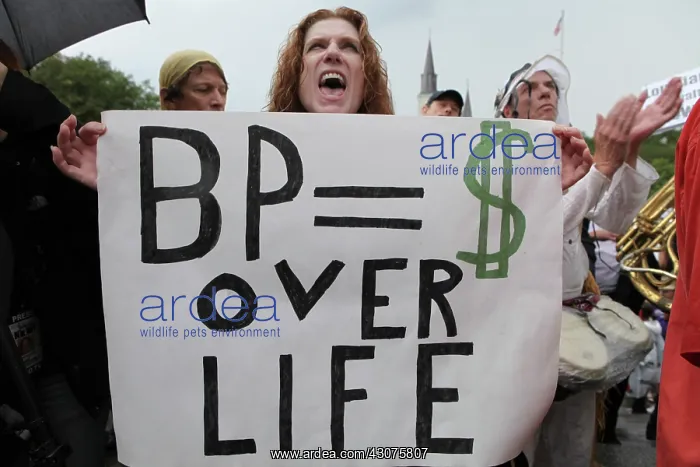 : Protest against BP : Protest against BP