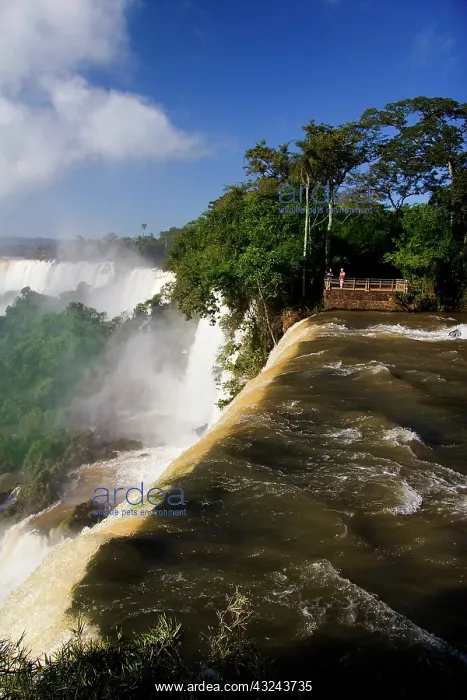 : Puerto Iguazu, Argentina. The breathtaking : Puerto Iguazu, Argentina. The breathtaking