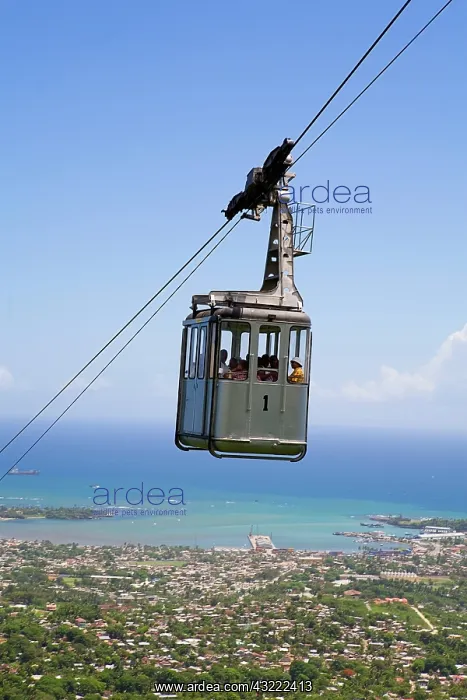 : Puerto Plata, mountain observation lift : Puerto Plata, mountain observation lift