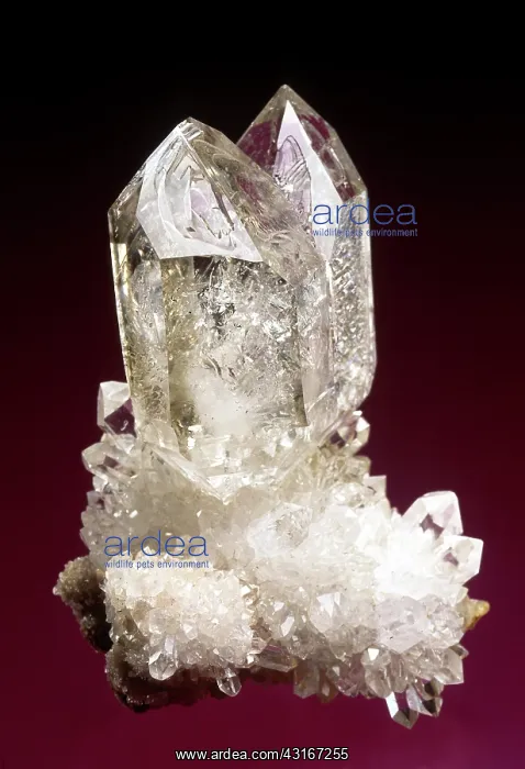 : Quartz From Brandberg, Namibia : Quartz From Brandberg, Namibia