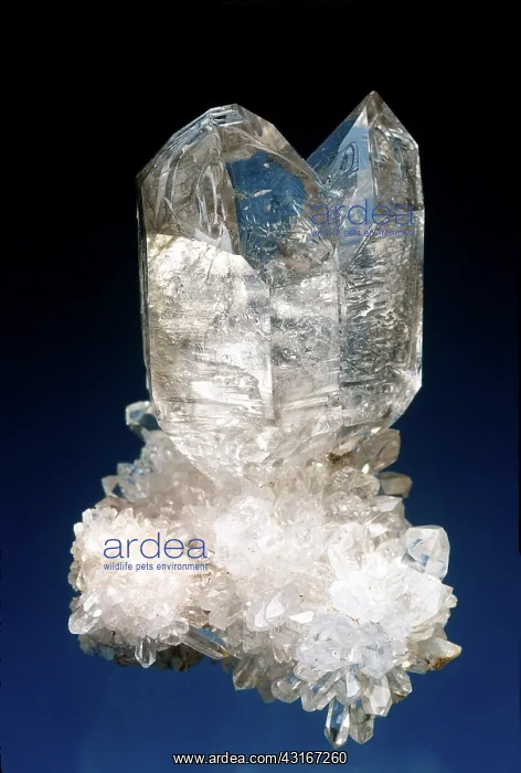 : Quartz From Brandberg, Namibia : Quartz From Brandberg, Namibia