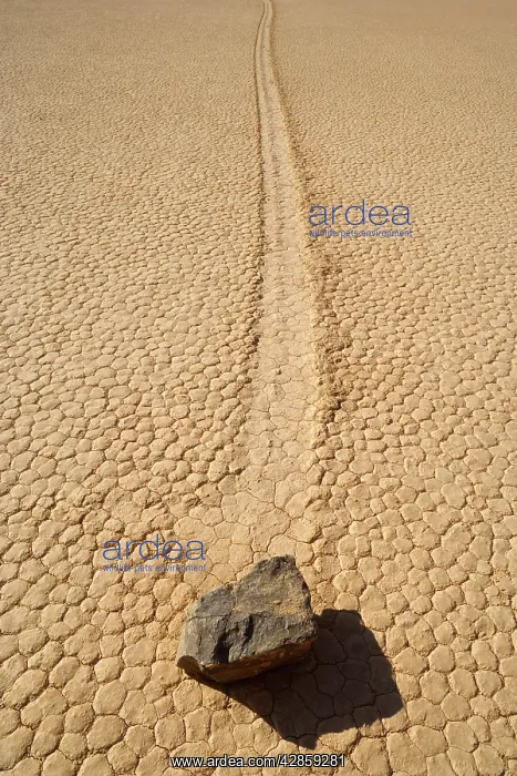 : The Racetrack - mysterious sliding rocks of the : The Racetrack - mysterious sliding rocks of the