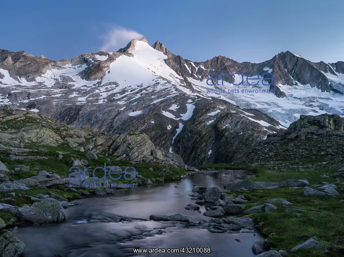 : Reichenspitz mountain range in the Zillertal : Reichenspitz mountain range in the Zillertal