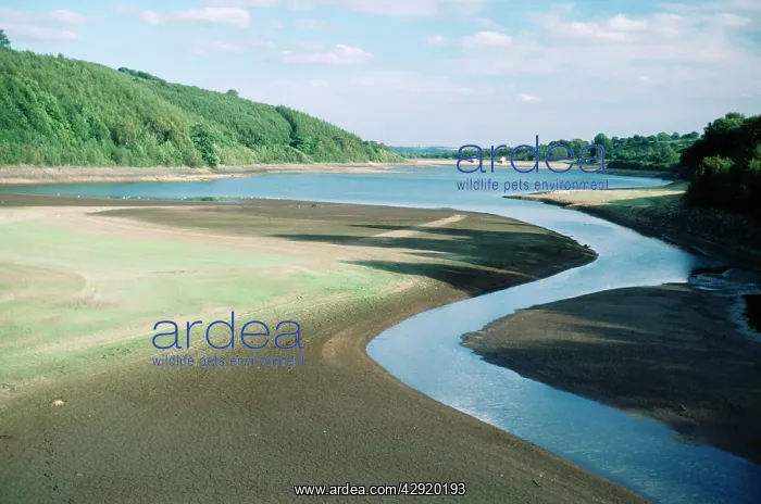 : RESERVOIR - Drying up in drought : RESERVOIR - Drying up in drought