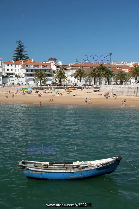 : Resort beach area, Cascais, Portugal : Resort beach area, Cascais, Portugal