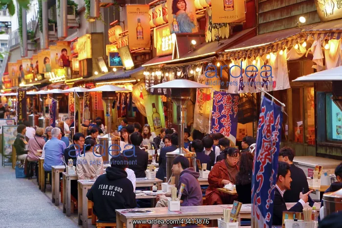 : Restaurant in Miyashita Park in Shibuya, Tokyo, Japan : Restaurant in Miyashita Park in Shibuya, Tokyo, Japan