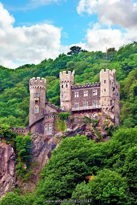 : Rheinland-Pflaz, Germany, Castle Rheinstein : Rheinland-Pflaz, Germany, Castle Rheinstein