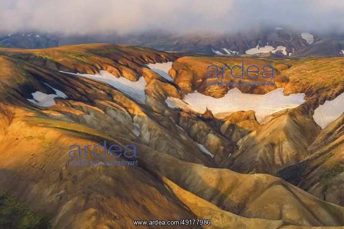 : Rhyolite mountains in Landmannalaugar : Rhyolite mountains in Landmannalaugar