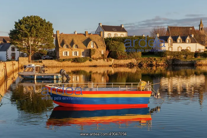 : River Etel, Village of Saint Cado : River Etel, Village of Saint Cado