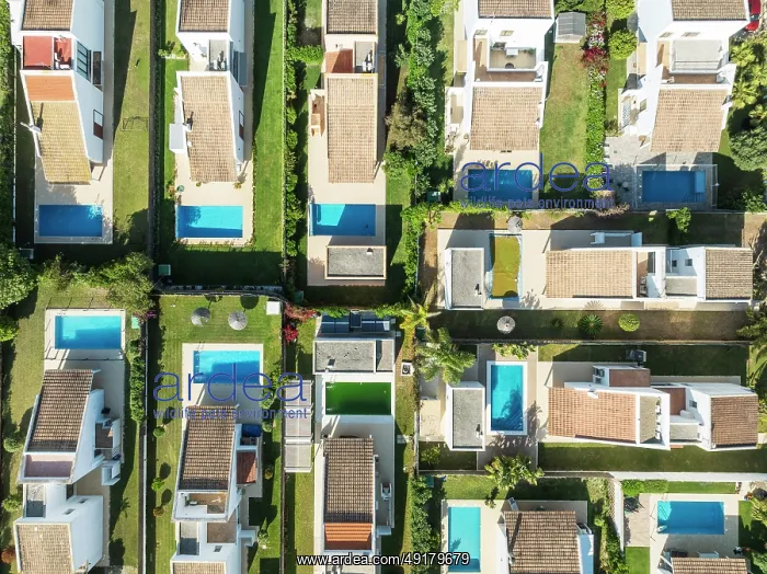 : The Roche housing estate. Aerial view : The Roche housing estate. Aerial view