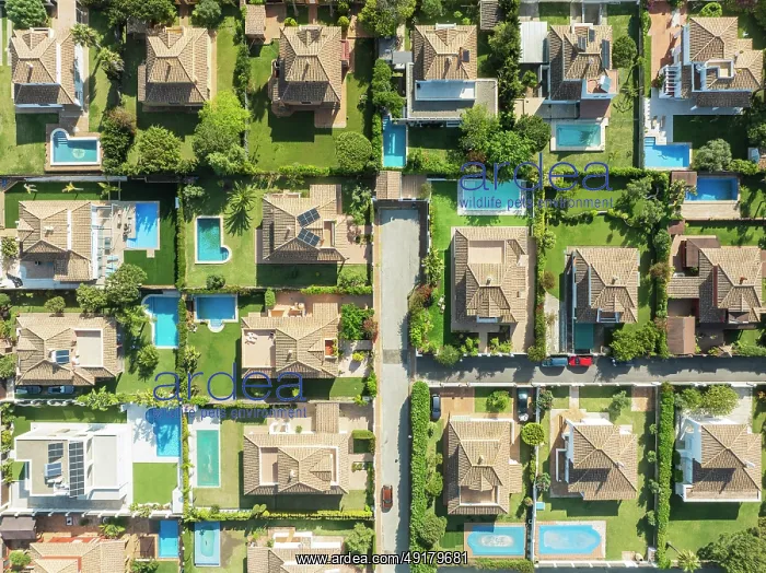 : The Roche housing estate. Aerial view : The Roche housing estate. Aerial view