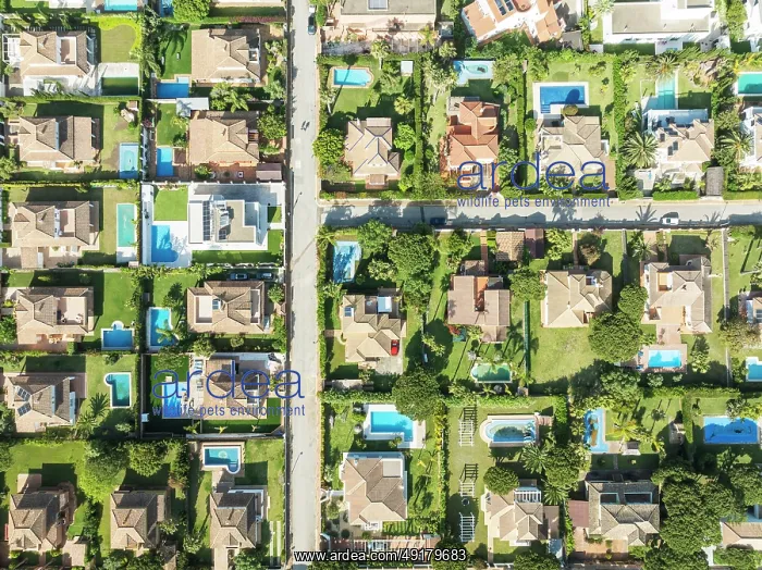 : The Roche housing estate. Aerial view : The Roche housing estate. Aerial view