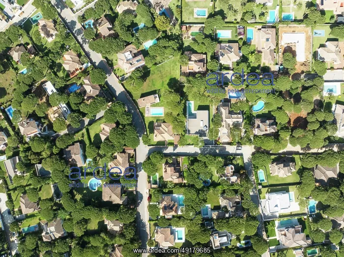 : The Roche housing estate. Aerial view : The Roche housing estate. Aerial view