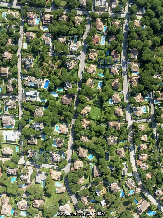 : The Roche housing estate. Aerial view : The Roche housing estate. Aerial view