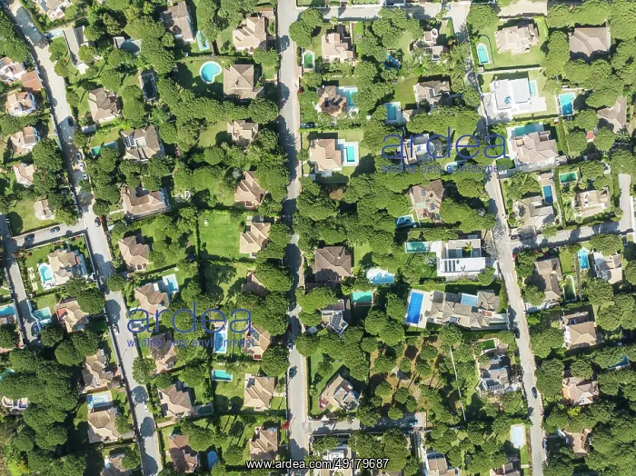 : The Roche housing estate. Aerial view : The Roche housing estate. Aerial view