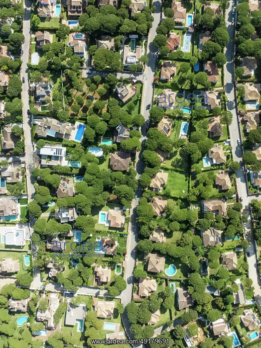 : The Roche housing estate. Aerial view : The Roche housing estate. Aerial view