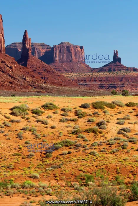 : Rock formation in Monument valley, Utah, USA, North : Rock formation in Monument valley, Utah, USA, North