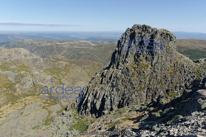 : Rock formation below the Torre, Serra da Estrela : Rock formation below the Torre, Serra da Estrela