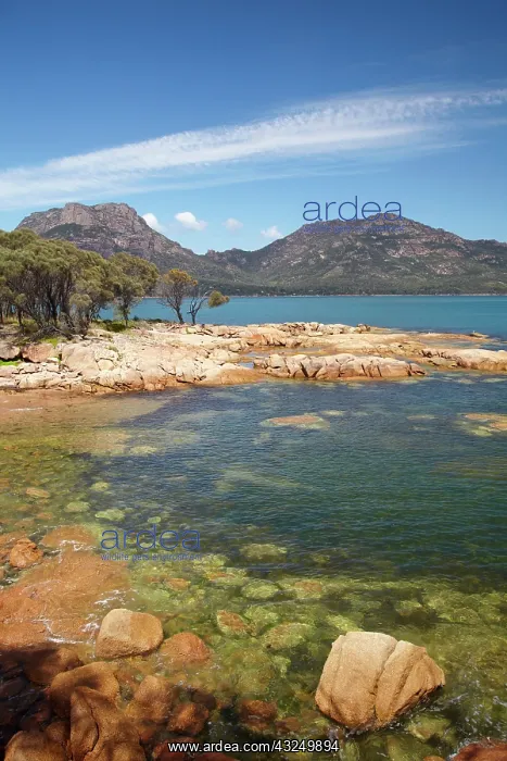  : Rocks, Coles Bay, and The Hazards, Freycinet