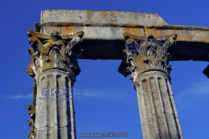 : Roman Temple - detailed study, Evora, World Heritage city : Roman Temple - detailed study, Evora, World Heritage city