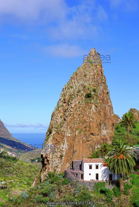 : Roque Pedro, Hermigua, La Gomera, Canary Islands : Roque Pedro, Hermigua, La Gomera, Canary Islands