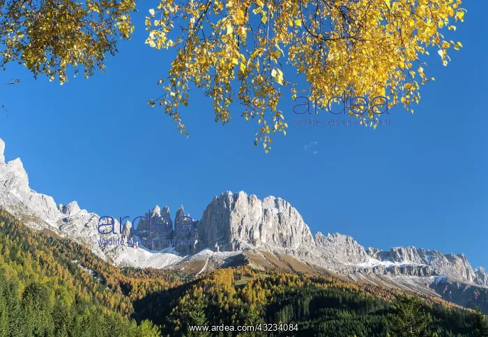 : Rosengarten (Catinaccio) massif in the Dolomites : Rosengarten (Catinaccio) massif in the Dolomites