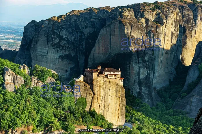 : Rousanou monastery, Meteora monastery, Thessaly : Rousanou monastery, Meteora monastery, Thessaly