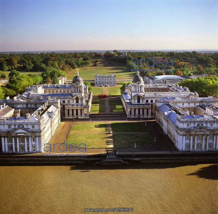 : Royal Naval College and Queen's House, on the south : Royal Naval College and Queen's House, on the south