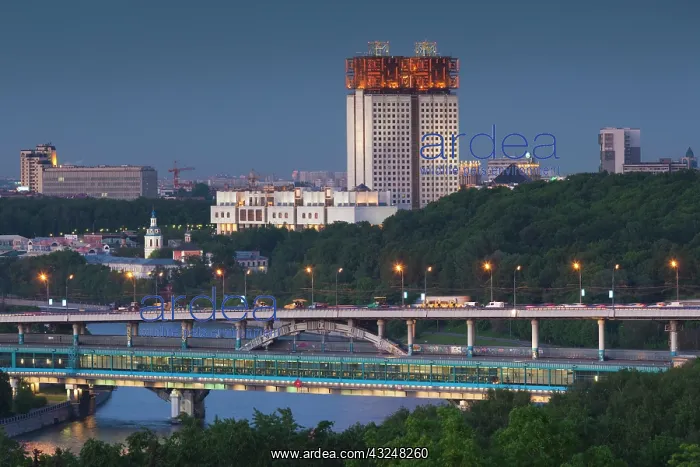 : Russia, Moscow Oblast, Moscow, Sparrow Hills-area : Russia, Moscow Oblast, Moscow, Sparrow Hills-area