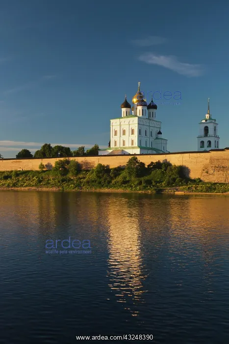 : Russia, Pskovskaya Oblast, Pskov, elevated : Russia, Pskovskaya Oblast, Pskov, elevated