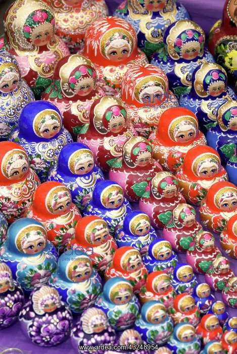 : Russia, Yaroslavl, Uglich, Matryoshka dolls : Russia, Yaroslavl, Uglich, Matryoshka dolls