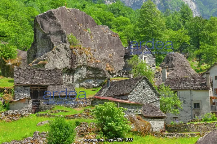  : Sabbione Village - traditional architecture and rustic stone