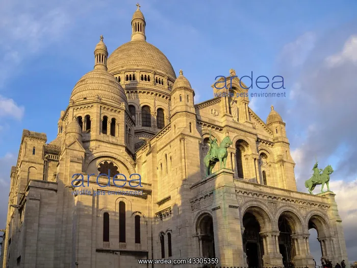 : Sacre Coeur de Montmartre, Montmartre, Paris, France : Sacre Coeur de Montmartre, Montmartre, Paris, France