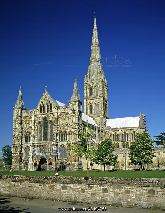 : Salisbury Cathedral, Wiltshire, England, United : Salisbury Cathedral, Wiltshire, England, United