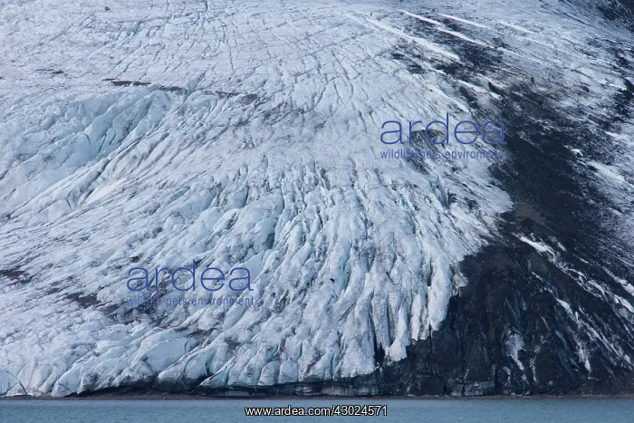: Samarinbreen Glacier Samarinbreen Hornsund, Svalbard, N : Samarinbreen Glacier Samarinbreen Hornsund, Svalbard, N