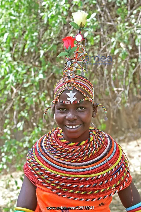 : Samburu Dancer - Kenya - Africa