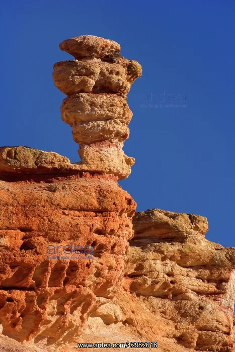 : Sandstone Formation - rock formation of red sandstone : Sandstone Formation - rock formation of red sandstone
