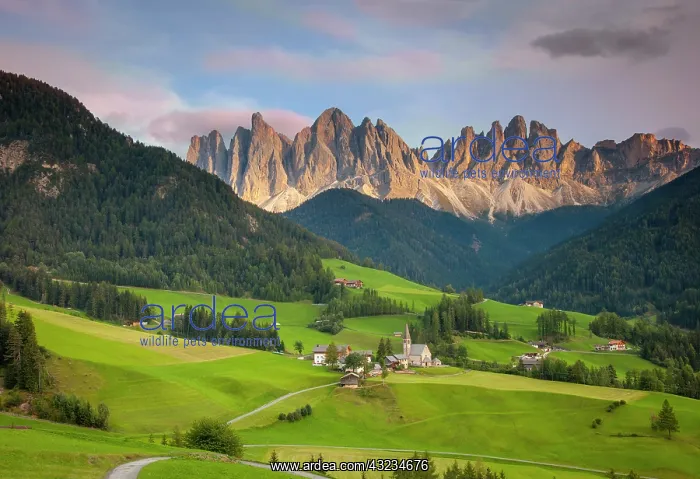 : Santa Maddelena and The Dolomites in Val : Santa Maddelena and The Dolomites in Val