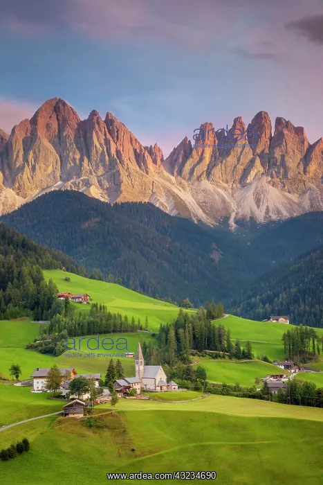 : Santa Maddelena and The Dolomites in Val : Santa Maddelena and The Dolomites in Val
