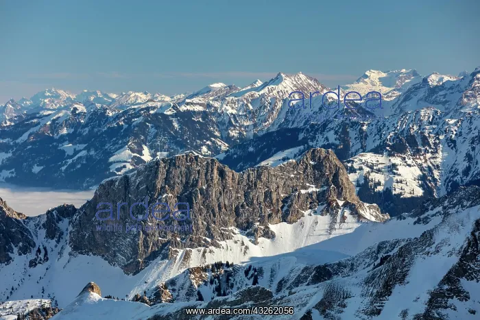 : In front Schafnase and Giswilerstock, behind Sarnertal : In front Schafnase and Giswilerstock, behind Sarnertal