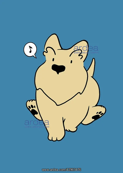 : Scottie Dog whistling : Scottie Dog whistling