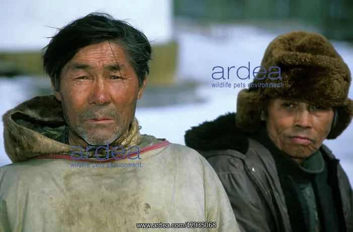 : Selkup Man (North Siberian minority), in traditional : Selkup Man (North Siberian minority), in traditional