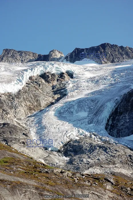 : Sermitsiaq Glacier in Godthabs Fjord, Nuuk : Sermitsiaq Glacier in Godthabs Fjord, Nuuk