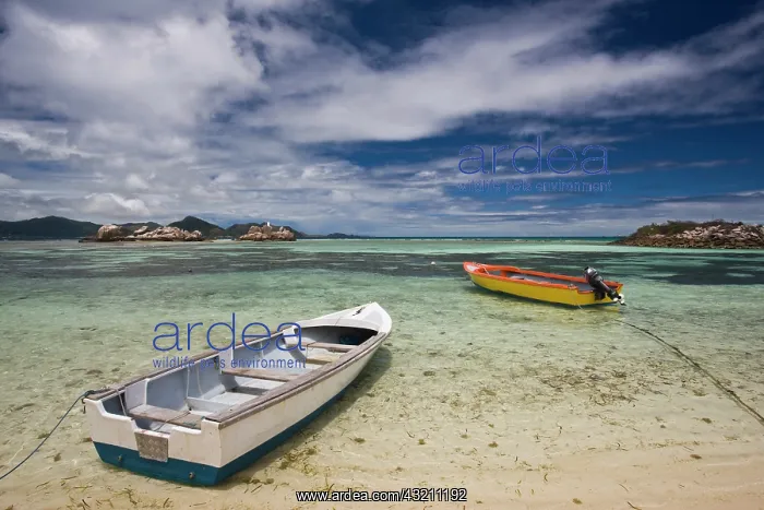 : Seychelles, La Digue Island, La Passe, La : Seychelles, La Digue Island, La Passe, La