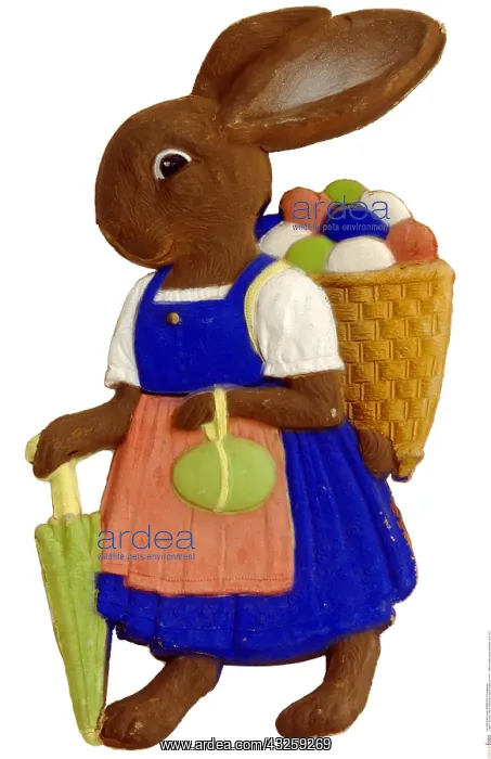 : SG hist. Kitsch, Osterhase, Deutschland, um 1927 : SG hist. Kitsch, Osterhase, Deutschland, um 1927