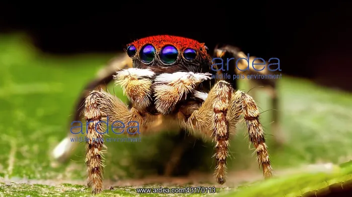 : Shot shows the bright red coloured scales on the : Shot shows the bright red coloured scales on the