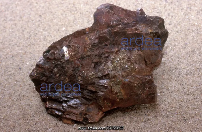 : Siderite is mined as an iron ore, especially in Europe : Siderite is mined as an iron ore, especially in Europe