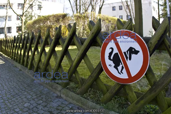 : Sign prohibiting dogs defections Berlin : Sign prohibiting dogs defections Berlin